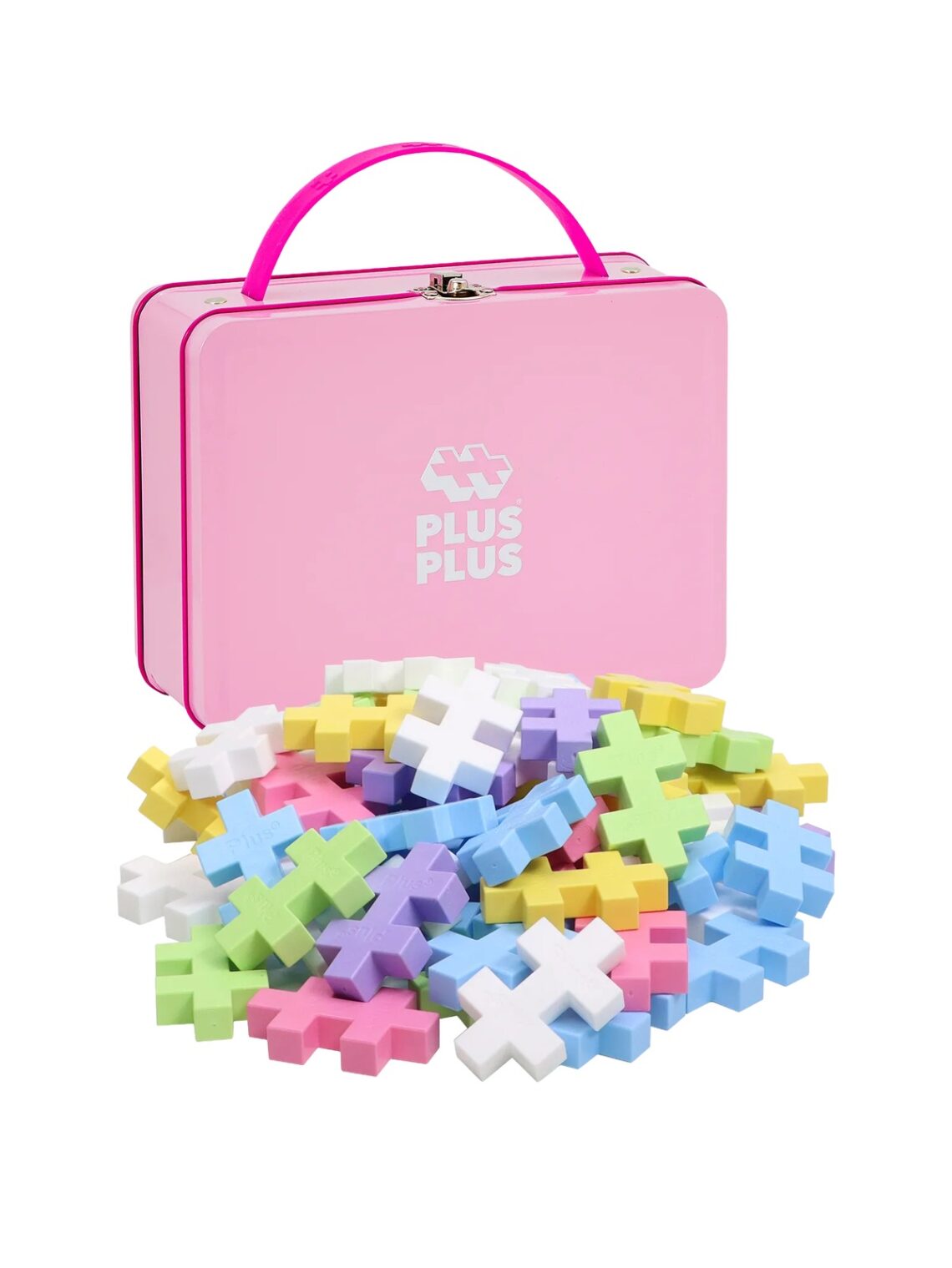 Plus-Plus BIG Metal Suitcase 70 pcs — valigetta metallica per bambini