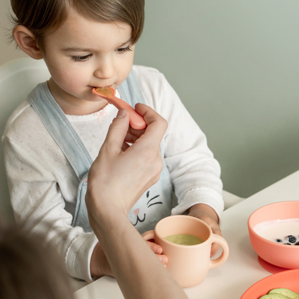 Set pappa EKOBO in silicone durante il pasto