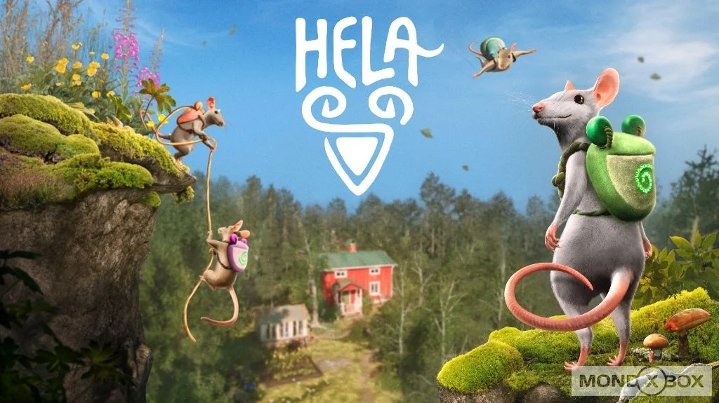 Il piccolo topolino esplora un suggestivo sottobosco scandinavo ricco di dettagli e luce naturale