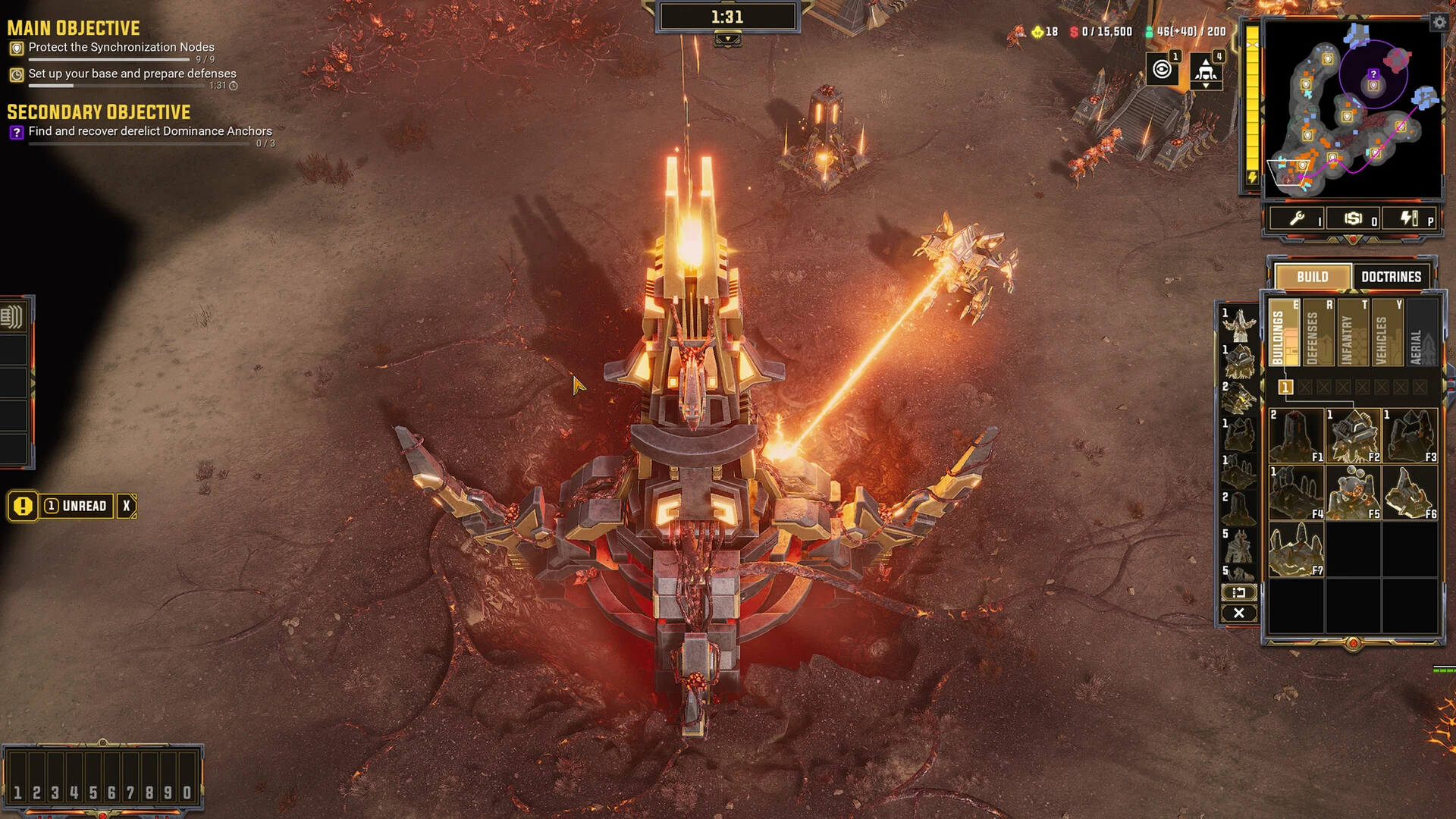 Dettaglio delle unità e veicoli pesanti della fazione Veti