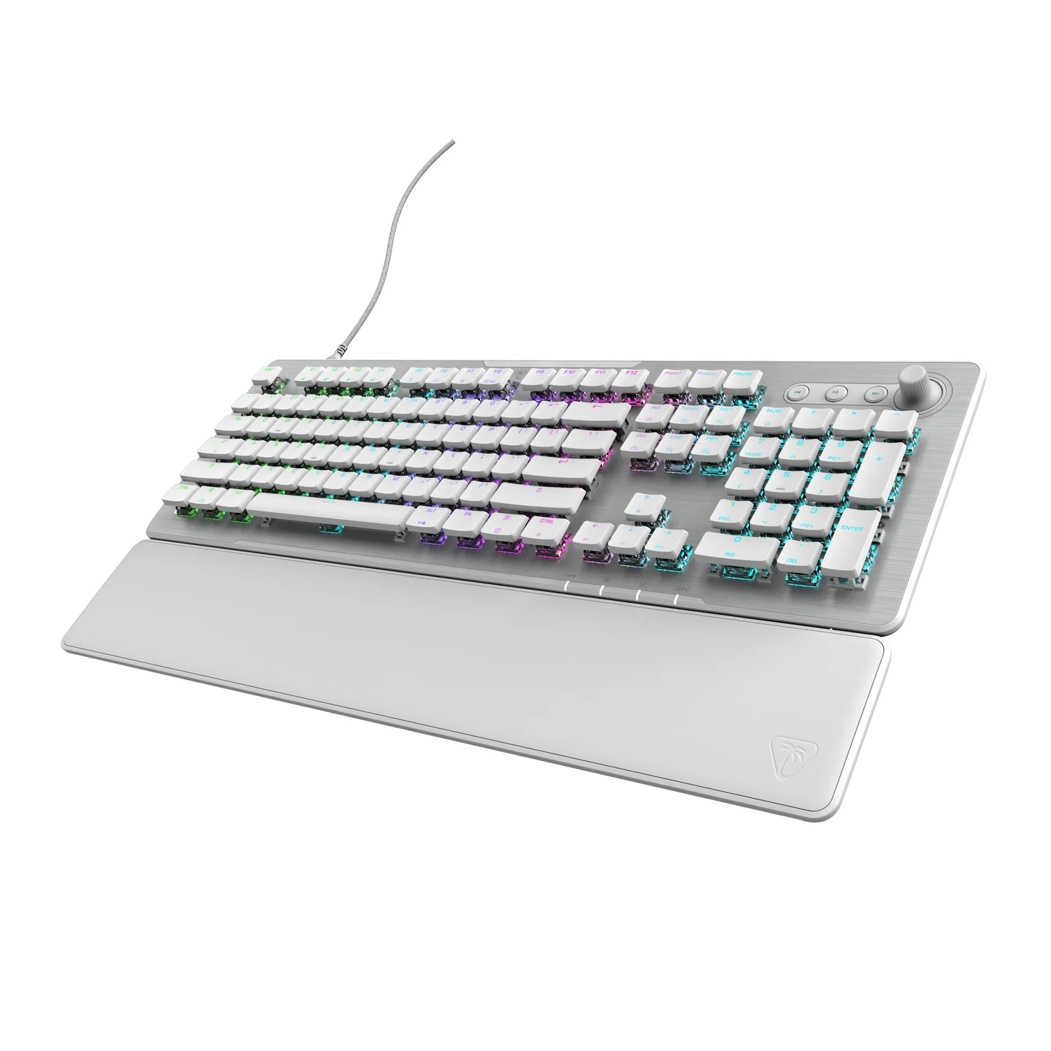 Tastiera meccanica gaming Turtle Beach Vulcan II XP nella variante colore bianca con illuminazione RGB