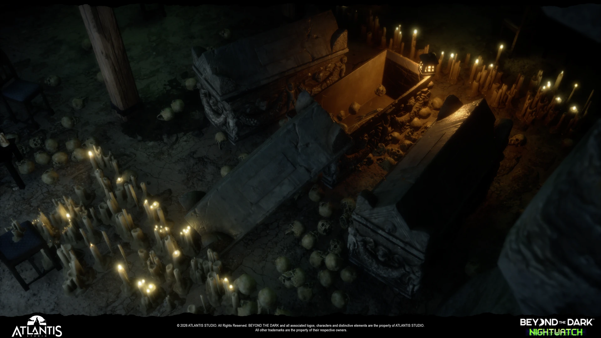 Dettaglio enigmi e cooperazione tra i due utenti in Beyond the Dark Nightwatch
