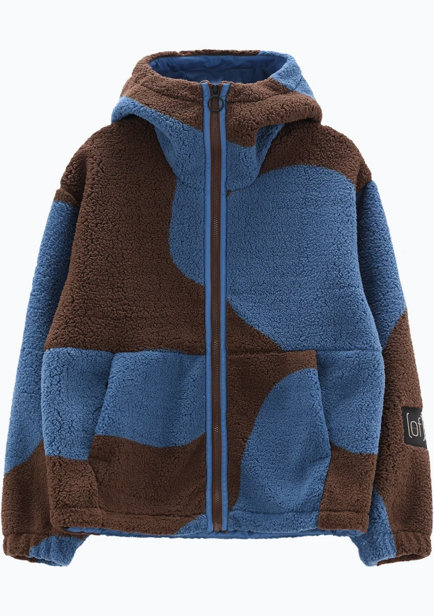 Giacca da donna in pile Highloft con cappuccio CMP Moving codice 36P4536P-11ZZ