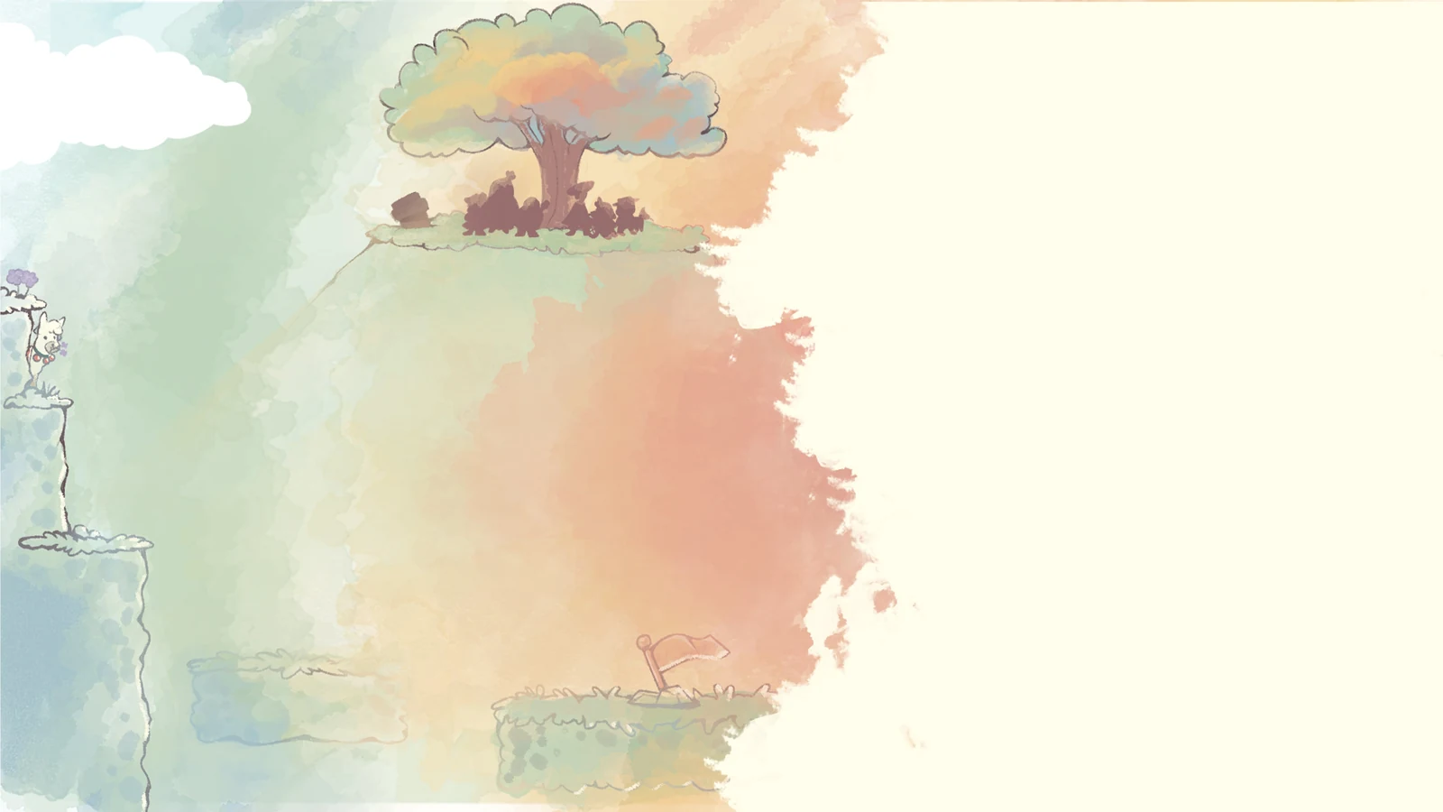 Sequenza climatica e artistica di Colorbound su PS5