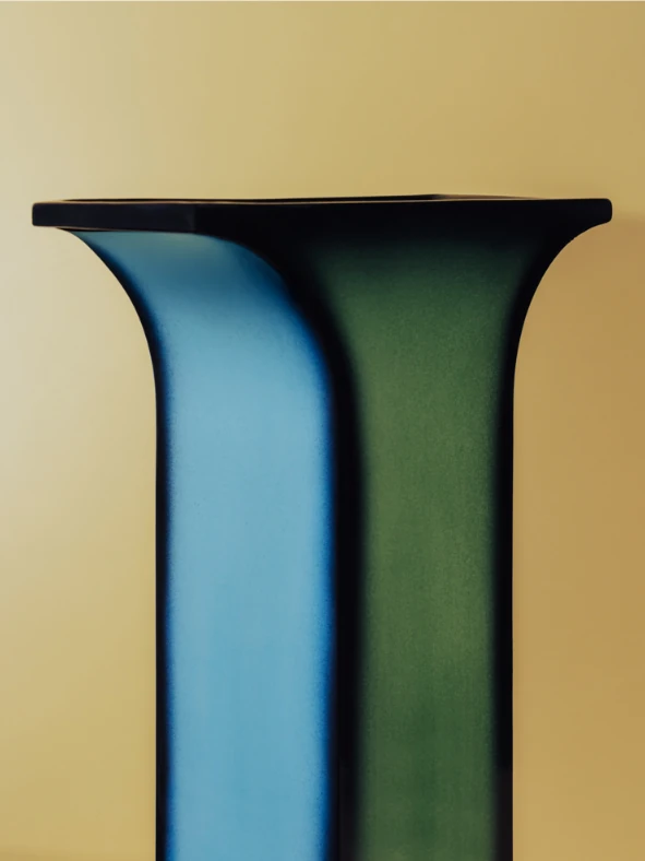 Vaso Dittico in ceramica di Martino Gamper per Bitossi Ceramiche