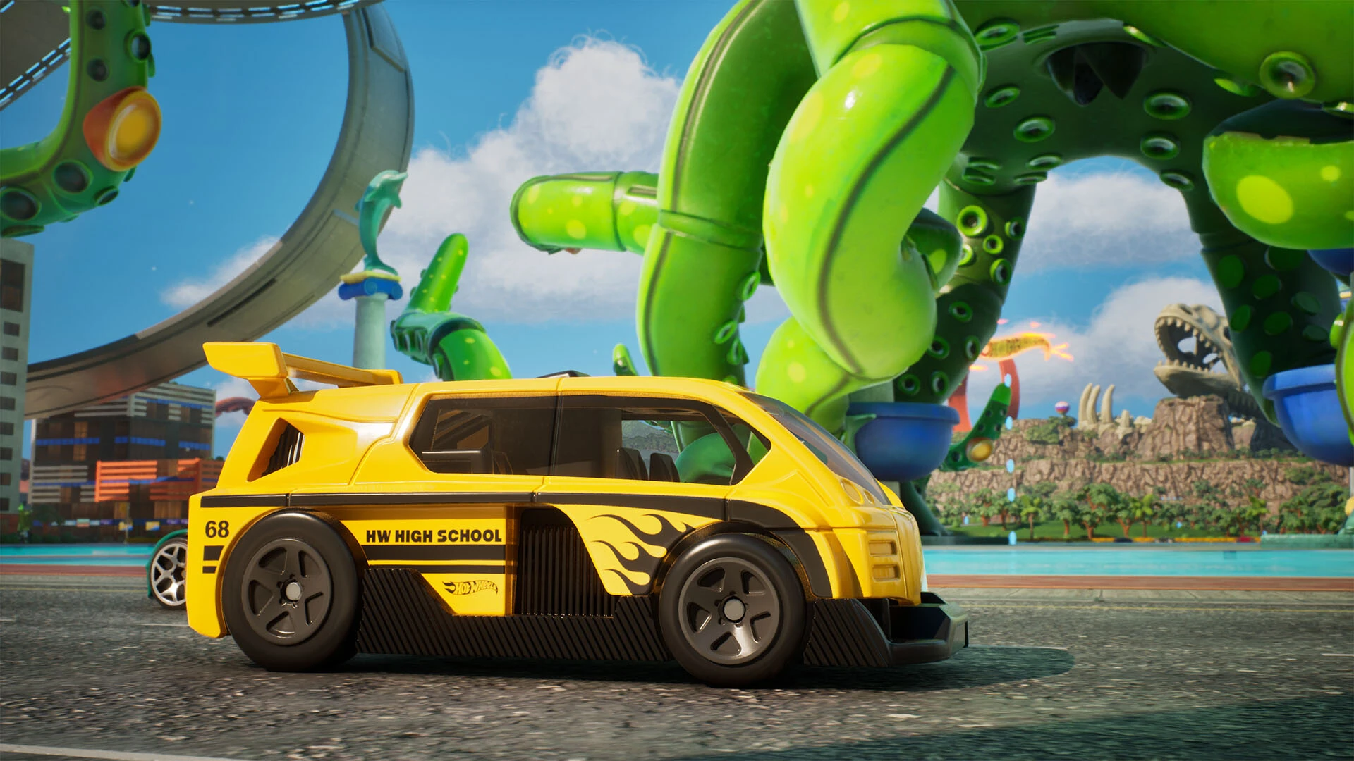 Gara multigiocatore serrata a tutto gas in HOT WHEELS Infinite Rush