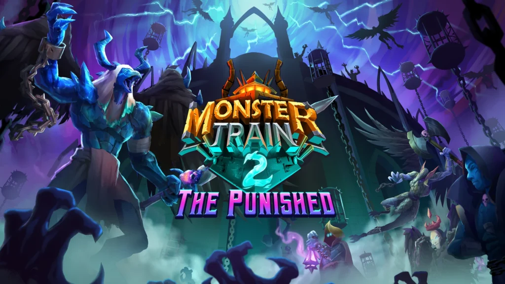 Key art ufficiale del DLC The Punished per Monster Train 2 con il campione Archus Darkness Incarnate