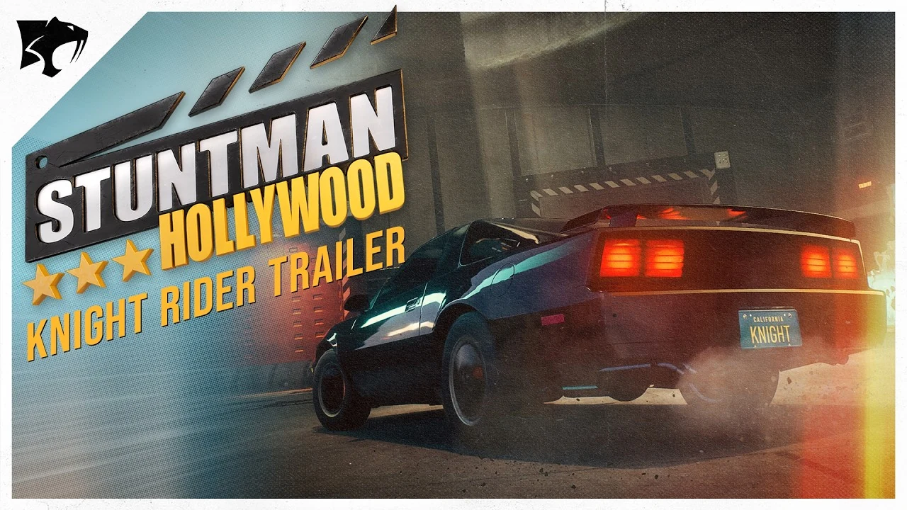 Stuntman Hollywood trailer ufficiale con K.I.T.T. da Knight Rider in acrobazie esplosive